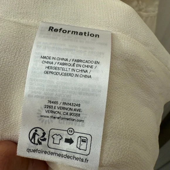 Reformation Maevie Skirt size 4